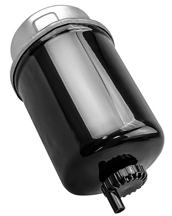 Fuel Water Separator Filter Fit for John Deere Tractor 6430 6230 Caterpillar Skid Steer Loader 246B 246C 248B 236B 242B Replace RE546336 2506527