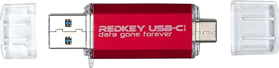 Redkey USB ++ Ultimate Computer Data Wipe Tool: Industry Standard Cyber Security. Certified Secure Erase. Easy Compliance. Wipe Mobile Devices. PC & More.