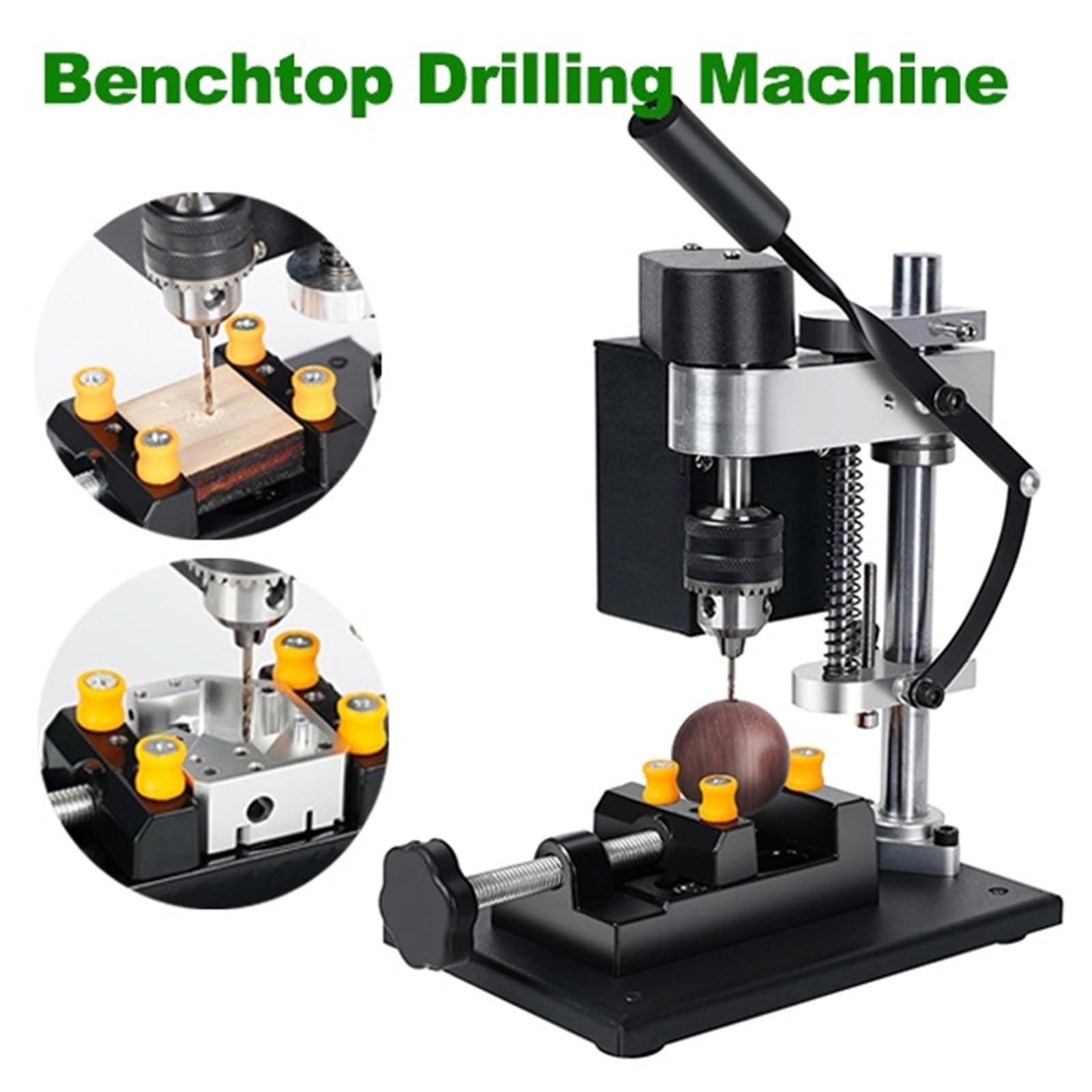 Mini trapano da banco elettrico Kit supporto 8000 R/min 7-Gear velocità variabile preciso fai te foratura Macchinari da officina