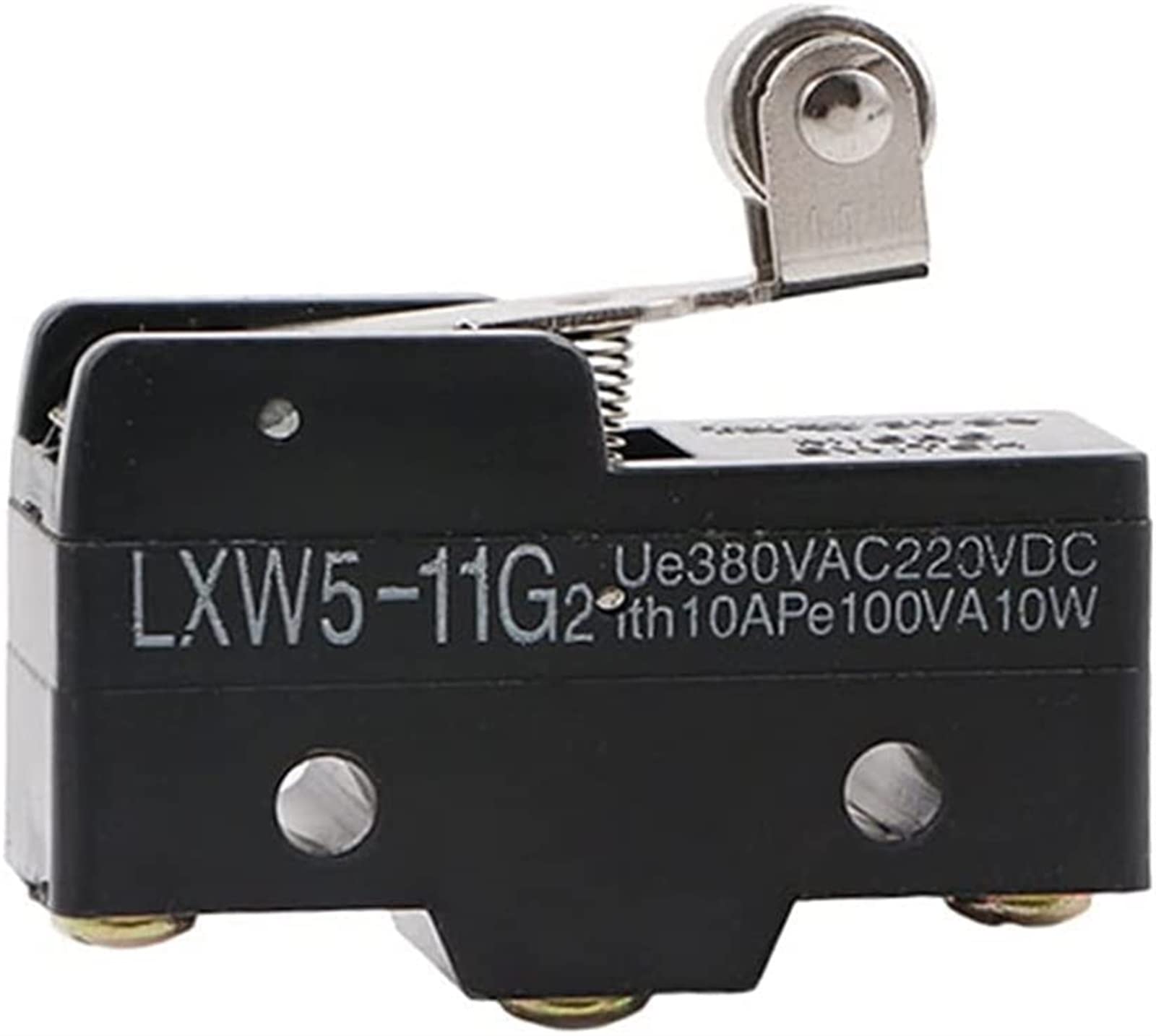 Micro Switches 1 0pcs LXW5 11N1 11N2 11G1 11G2 11G3 11Q1 11Q2 11D1 11M Interruptor de límite botón brujas viaje 3 interruptor micro terminal tornillo(10pcs 11q2,Silver contacts)