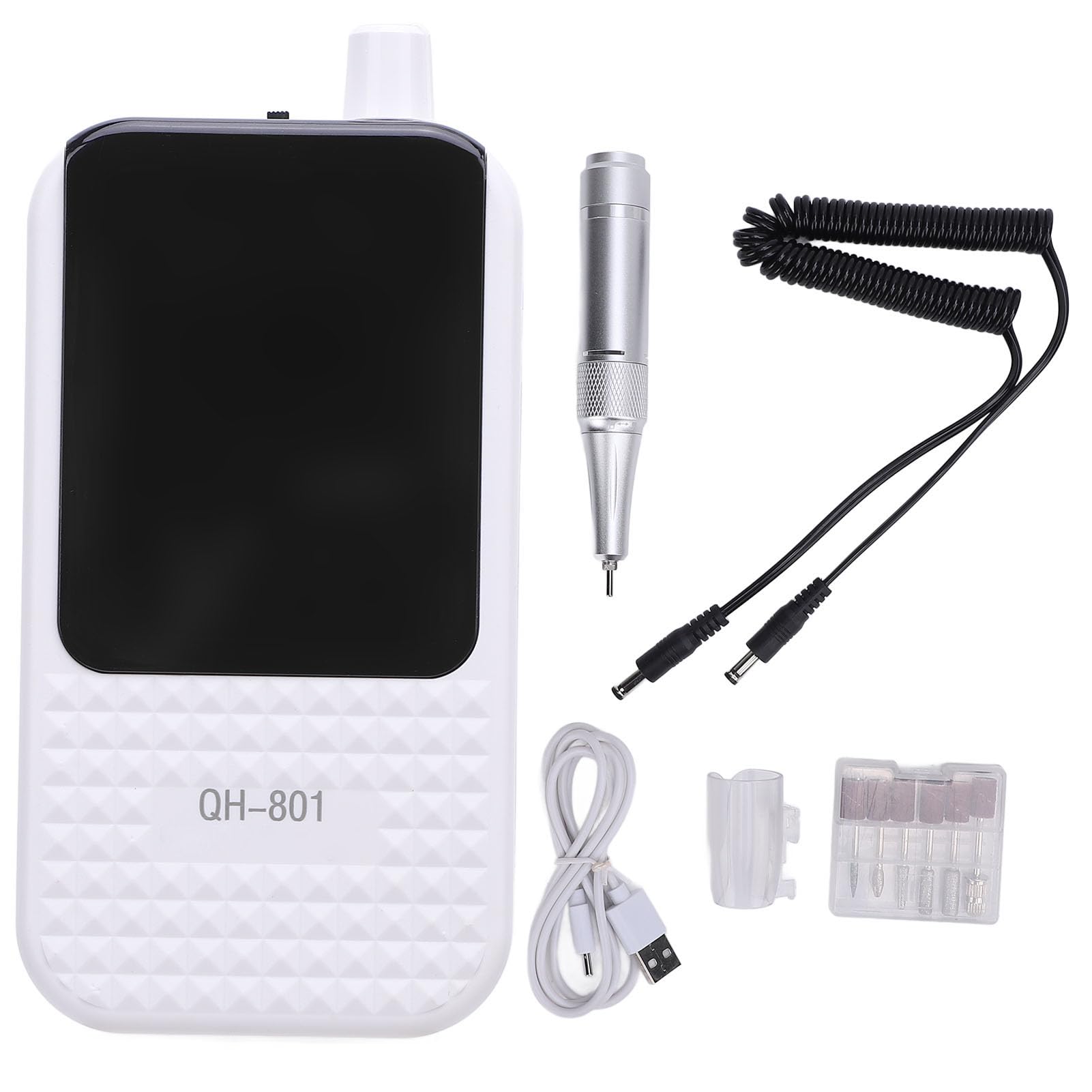 Kit Trapano Elettrico Per Unghie Professionale Portatile Lima Per Unghie 0 45000 Giri/min Smerigliatrice Elettrica Per Lucidare Unghie Per La Casa Salone Di Bellezza Manicure