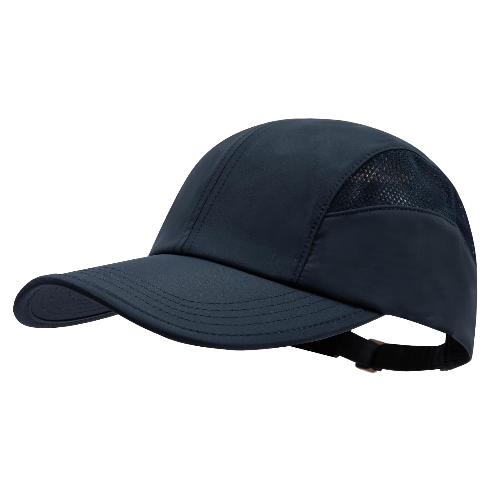CLAPE Sun Protection Sport Hats Lightweight Breathable Mesh Unstructured Baseball Hat Adjustable Quick Dry Running Hat