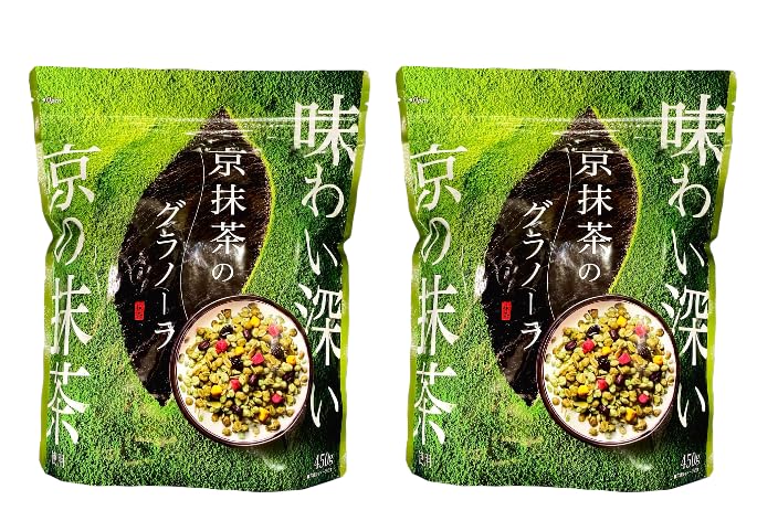 Amazon.co.jp: 京抹茶のグラノーラ シリアル 430g ×2コ : 食品・飲料・お酒