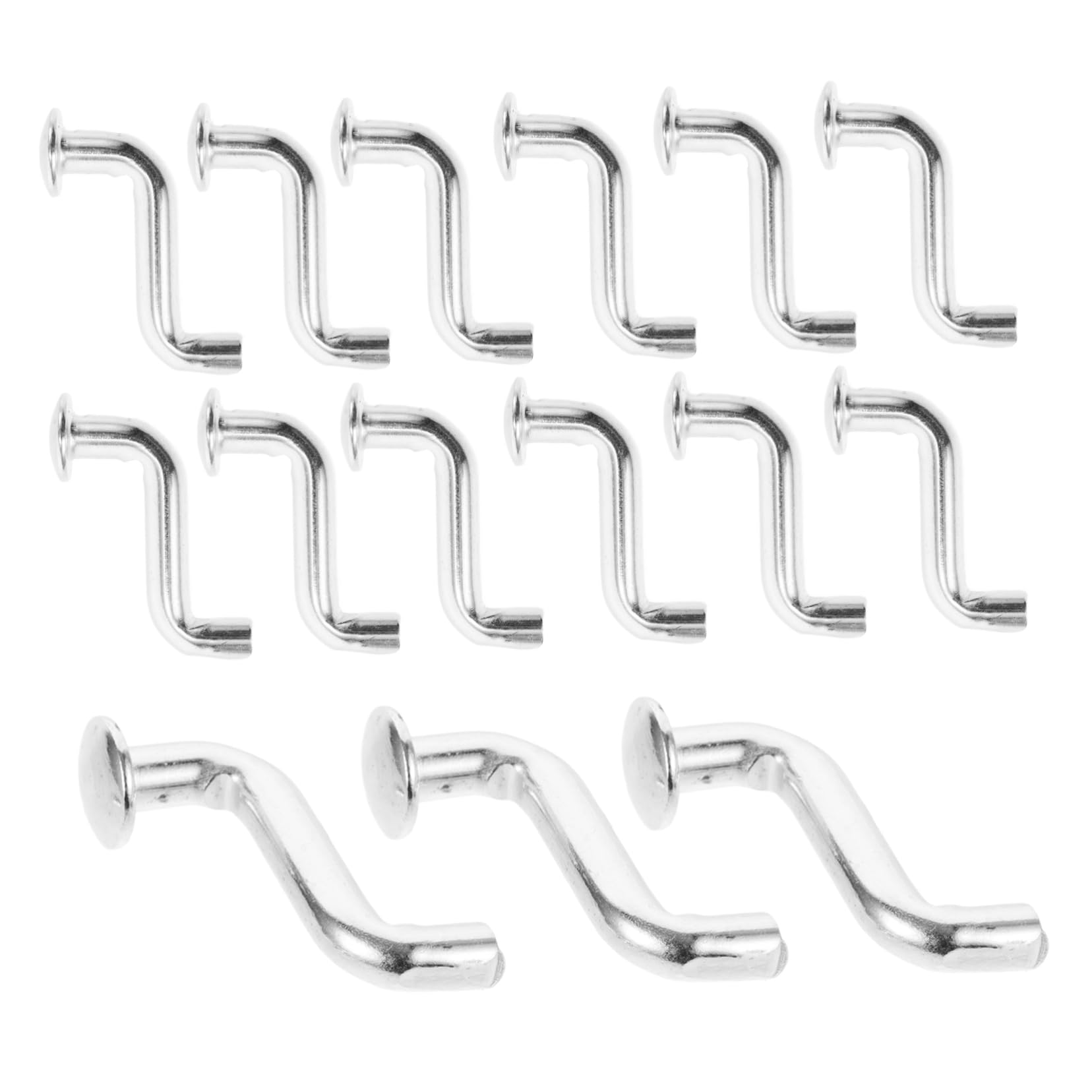 FUNOMOCYA Sturdy Pallet Racking Safety Pin 50pcs Heavy Duty Clips for Pallet Racking Metal Constructi
