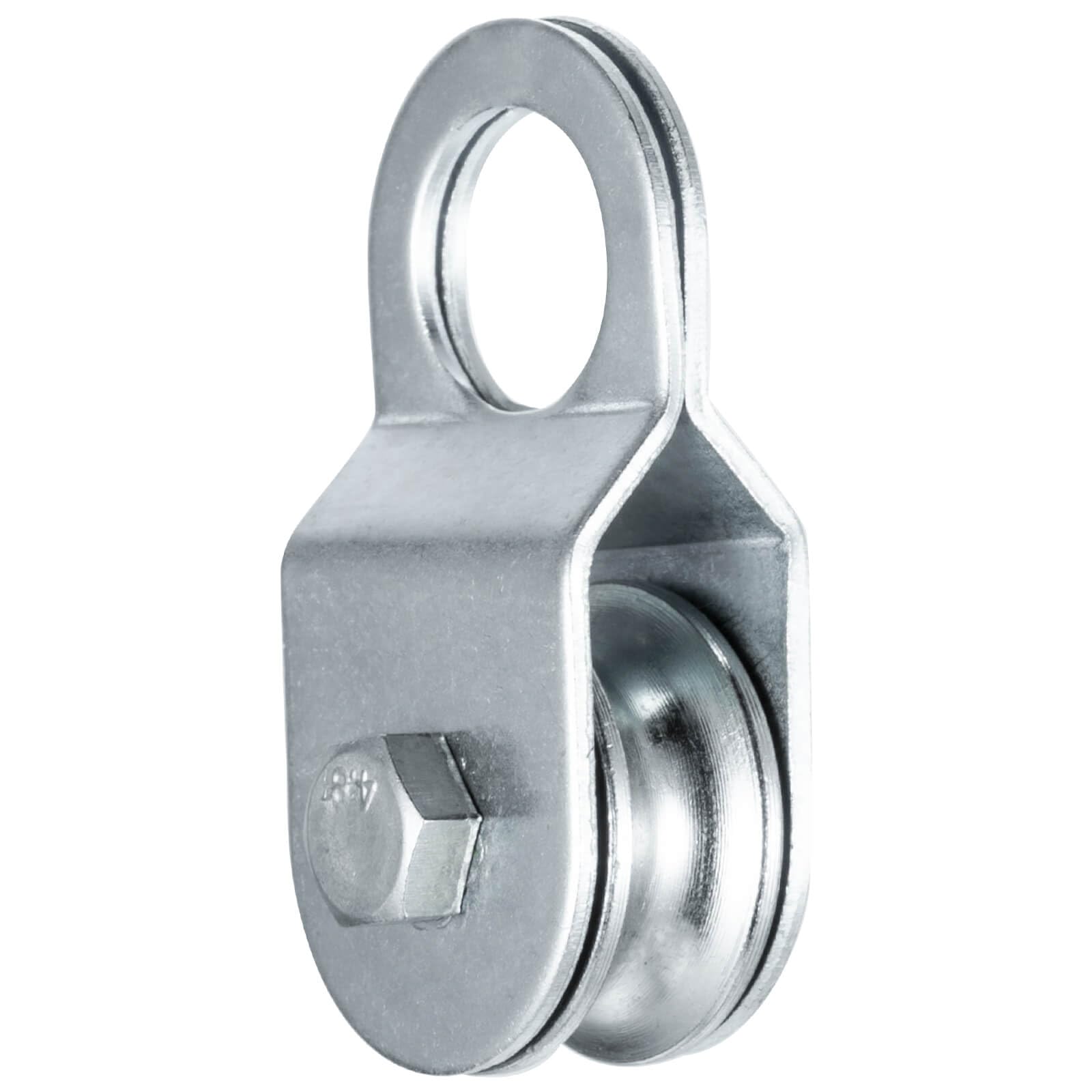 KCNOFNC Umlenkrolle Aus Edelstahl – 48 Mm Durchmesser, 16 Mm Nutbreite, Für Seile 6–12 Mm, Tragkraft 500 Kg – Mit 2 Kugellagern