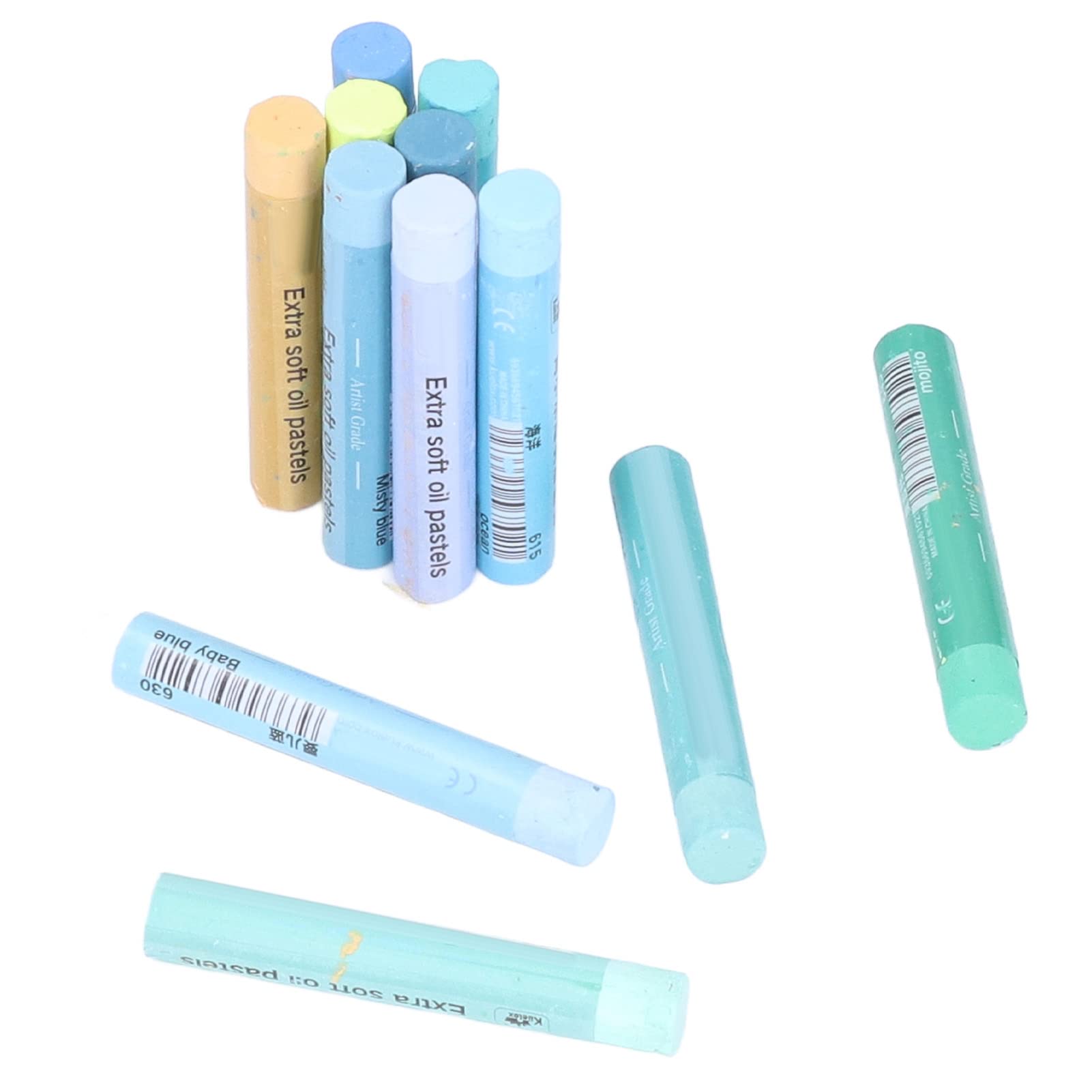 Haofy Set Pastelli a Olio, 48 Pezzi, Olio Misto e Cera, Colori Ricchi e Brillanti per Artisti e Studenti (8948MK)