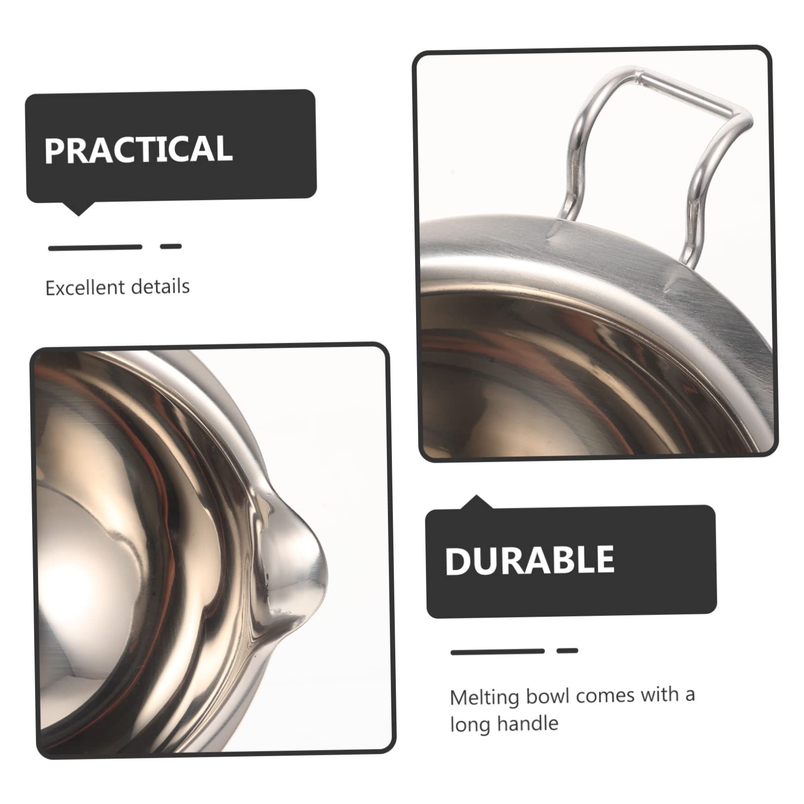 FUNOMOCYA Melting Pot Kitchen Tool Butter Bowl Cheese Melting Pot for Cooking Baking Easy to Use