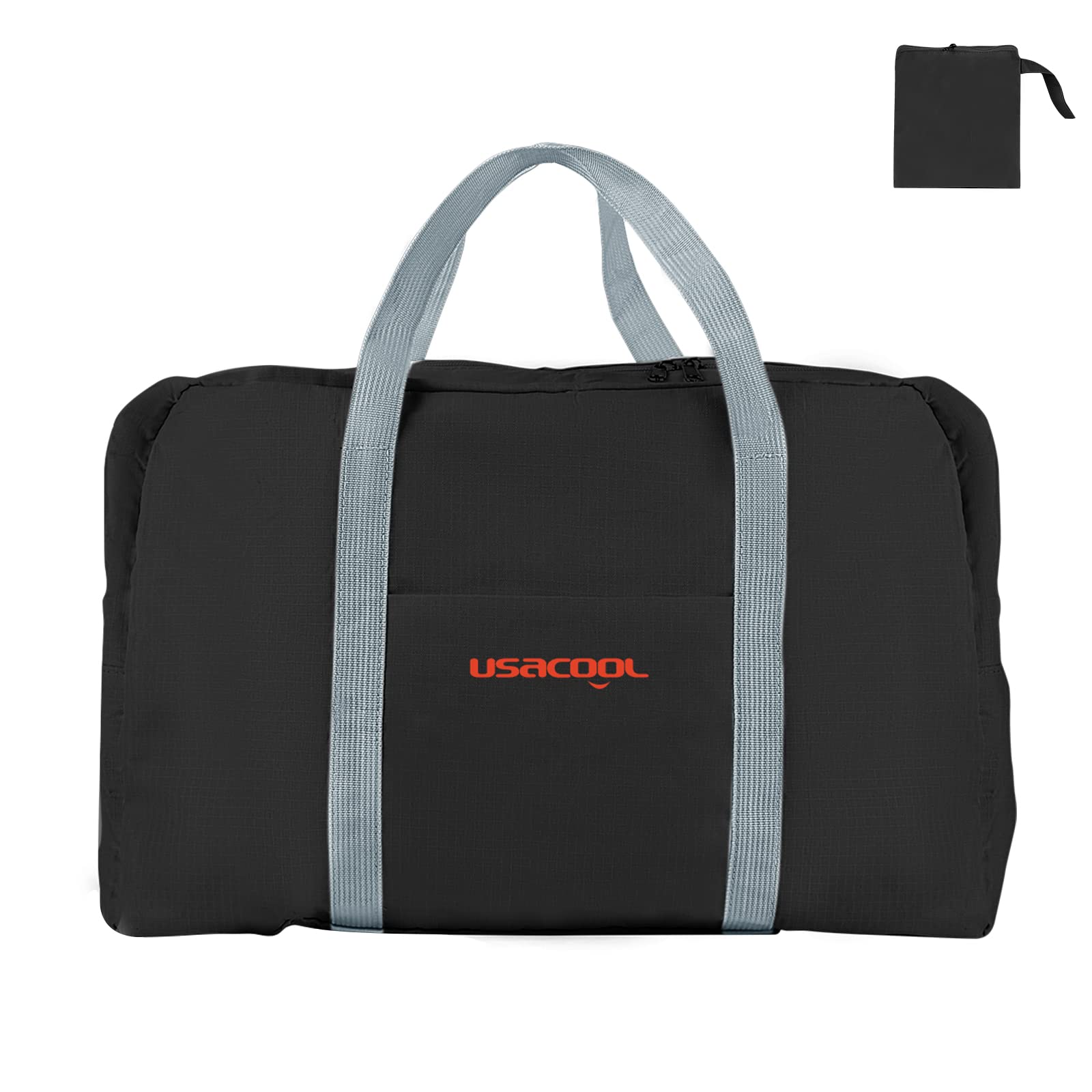 Photo 1 of 2 of Travel Duffel Bag, Sports Tote Bag, Shoulder Weekender Overnight Bag for Women, Black