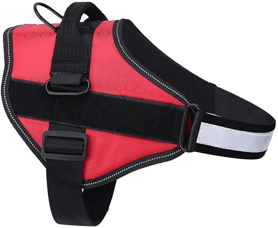 See full amazon price history chart for Pets Empire Dog Harness with Reflective Straps, Interchangeable Patches, & Top Mount Handle Heavy Duty Construction-1 Piece (M (Neck 20.4-28.5/ Chest 20-25.2), Red) Pets Empire Dog Harness with Reflective Straps, Interchangeable Patches, & Top Mount Handle Heavy Duty Construction-1 Piece (M (Neck 20.4-28.5/ Chest 20-25.2), Red) (B09FQ2SFSJ) Amazon Price History, Amazon Price Tracker