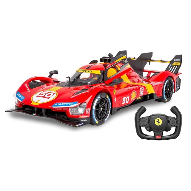 JAMARA Ferrari 499P 1:14 Rojo 2,4 GHz Puerta Manual