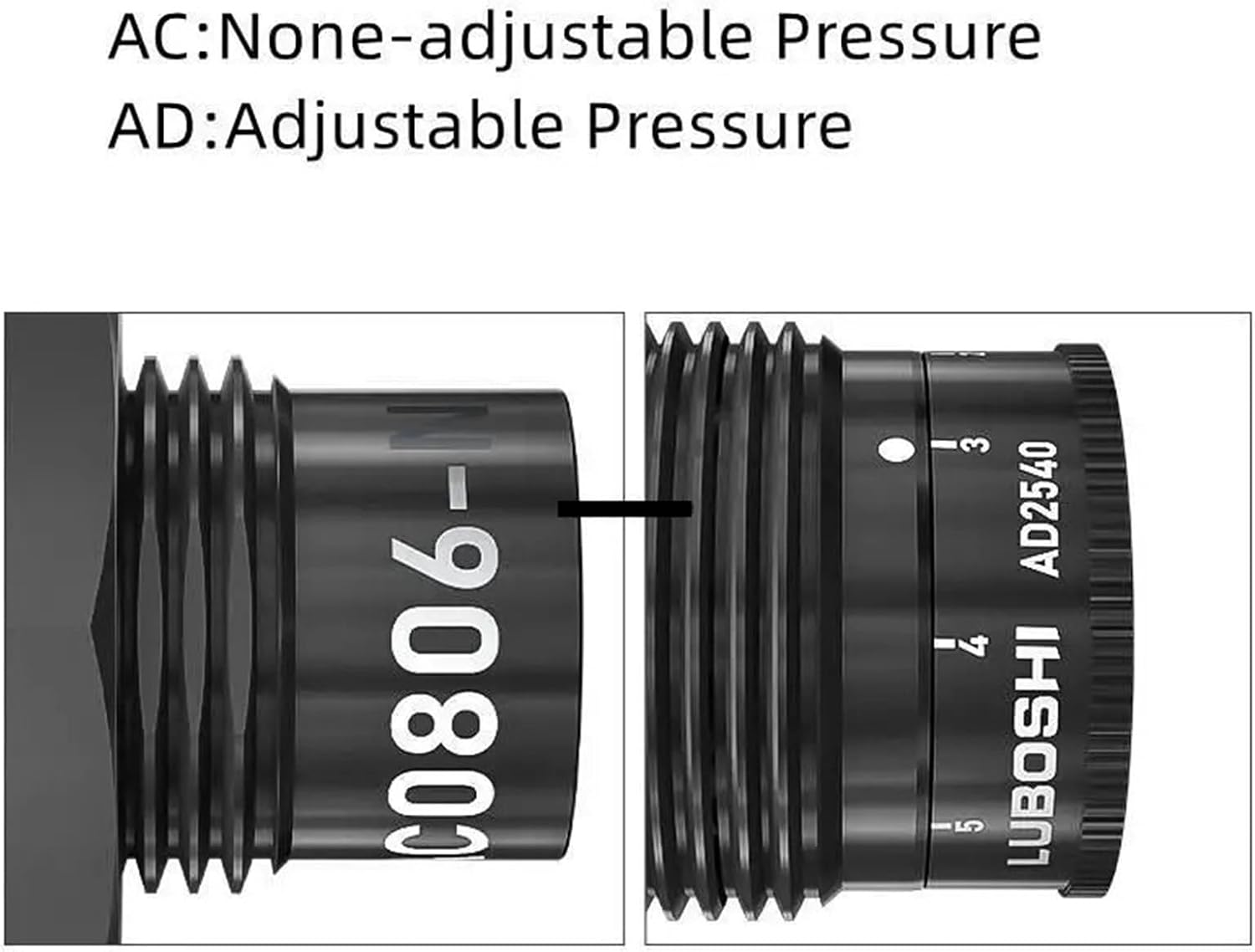 AC Oil Buffer Pneumatic Hydraulic Shock Absorber Damper AC0806 AC1008 AC1210 AC1410 AC1412 AC1415 AC1416 1Pcs(AC1416)