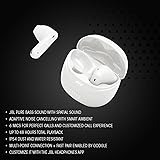 JBL Tune Flex Ghost 2, Wireless Noise Cancelling Bluetooth Earbuds with 48h Playtime, IP54 Water and Dust Resistant, Multi-Point Connection, Ergonomic Design, Open-Back Stick Design, White Ghost - 3