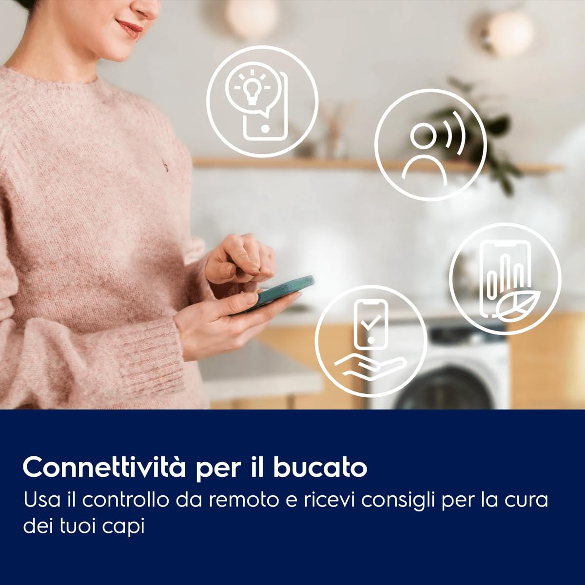 Electrolux EW7F410Y SteamCare 700 lavadora carga frontal capacidad nominal del programa Eco 40°-60° 10 kg de ciclo de centrifugado Clase de eficiencia energética 1400 A con wifi conectado