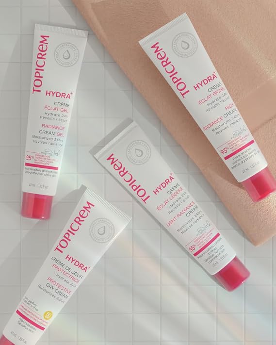 Topicrem Hydra+ Radiance Light Ultra Moisturizing Cream 40 ml