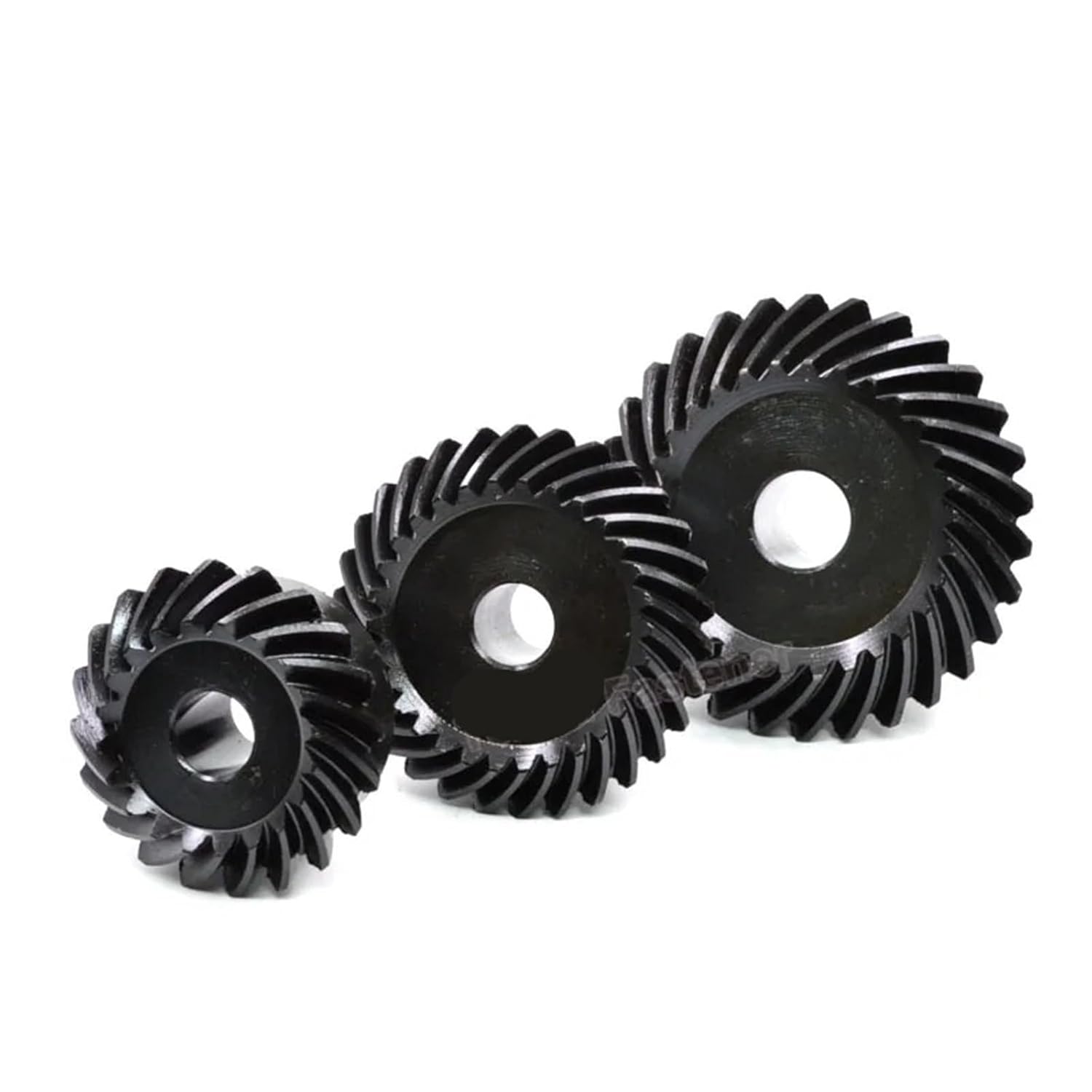 1:1 Spiral Bevel Gear Set 1.5M 20 25 30 Teeth Keyway Bore 12/14/15/16mm 45# Steel 1Pcs(14mm (Keyway 5),1.5M 25Teeth)