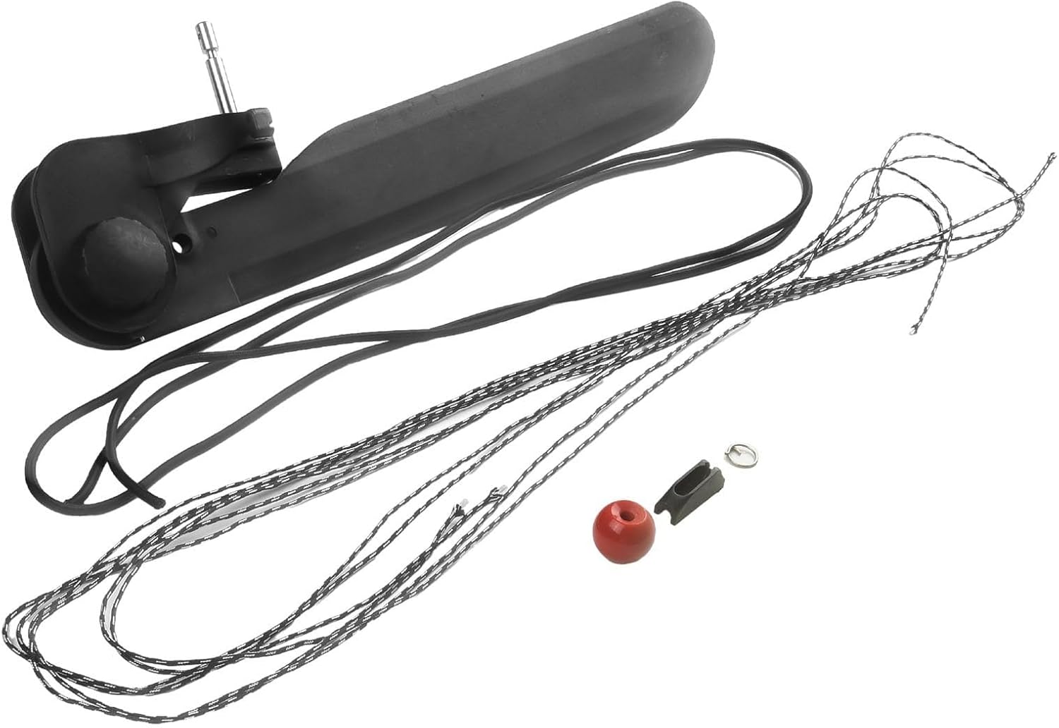 Kayak Trolling Motor Rudder, Foot Control Canoe Rudder Kit, Fishing Watercraft Canoe Boat Steering System with Control Line Kit for Kayak Accessories Fishing Boat, Canoeing