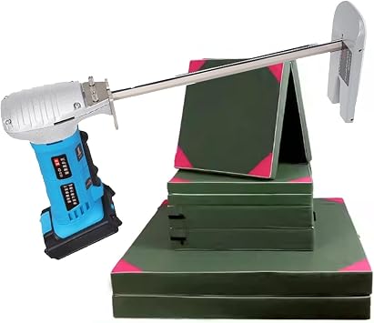 Brushless Foam Rubber Cutter Kit, Cutting Foam Rubber, Suitable for Upholstery Foam Pads and Flexible Plastic Foam8