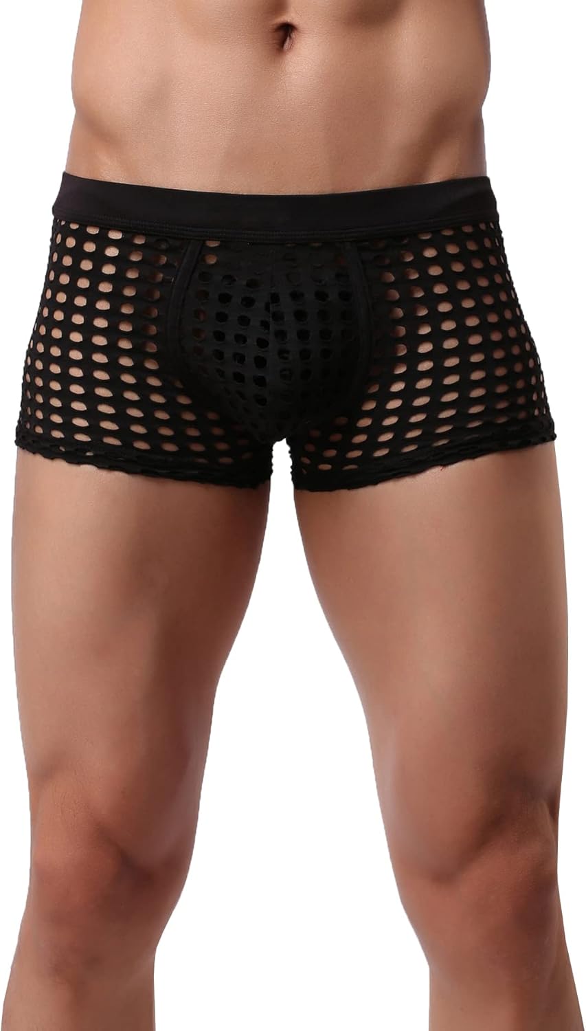 Linemoon Mens Sexy Underwear Boxer Brief for Sex Mesh See Through Lingerie: Clothing, Shoes & Jewelry