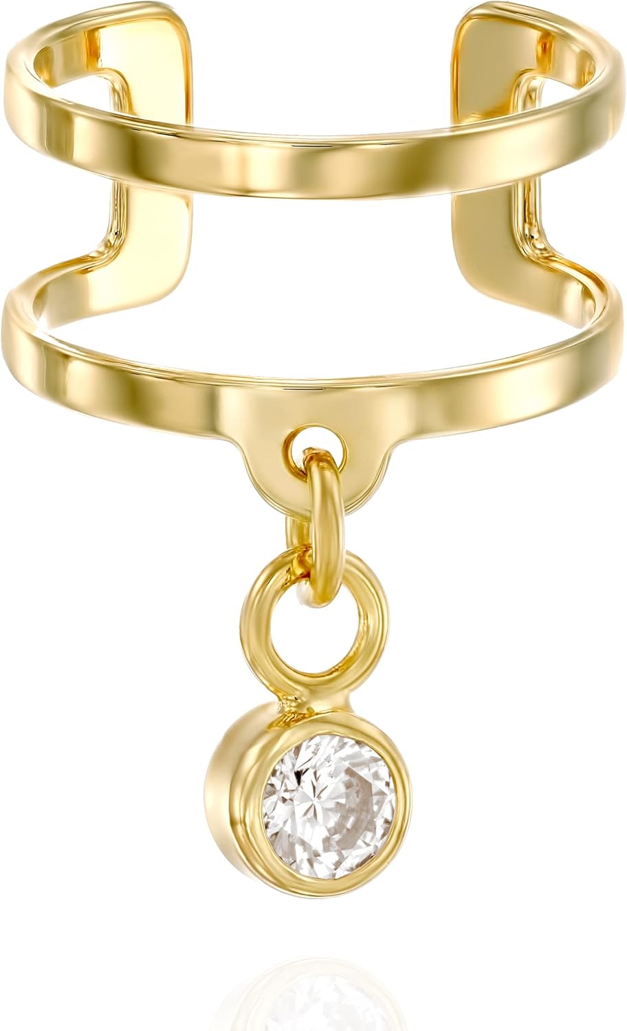 Ear Cuff Conch Hoop Cartilage Earring, No Piercing Needed, 14k Gold Filled 1 Micron Plating Adjustable Clip On Wrap, Handmade Boho Jewelry Trendy Accessories, Fake Helix Earrings For Non Pierced Women