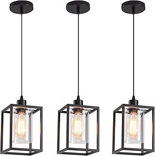 Black Pendant Lights For Kitchen Picks collage image 2