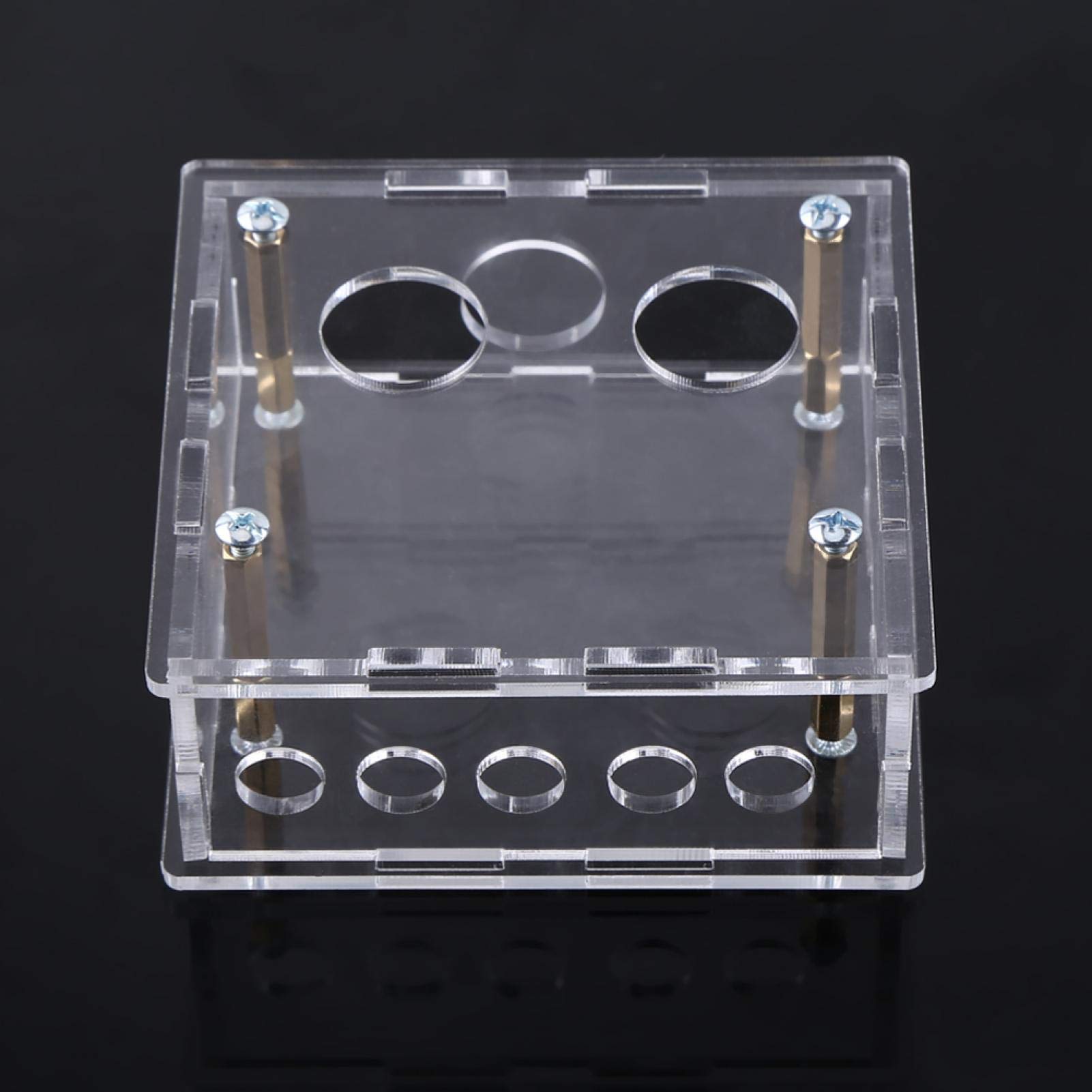 6J1 Custodia Acrilica Shell Electron Tube Valvola Preamp Amplificatore Corpo Protettivo Tubo Preamplificatore Kit Per 6J1 Valve Tube PreAmplifier Board