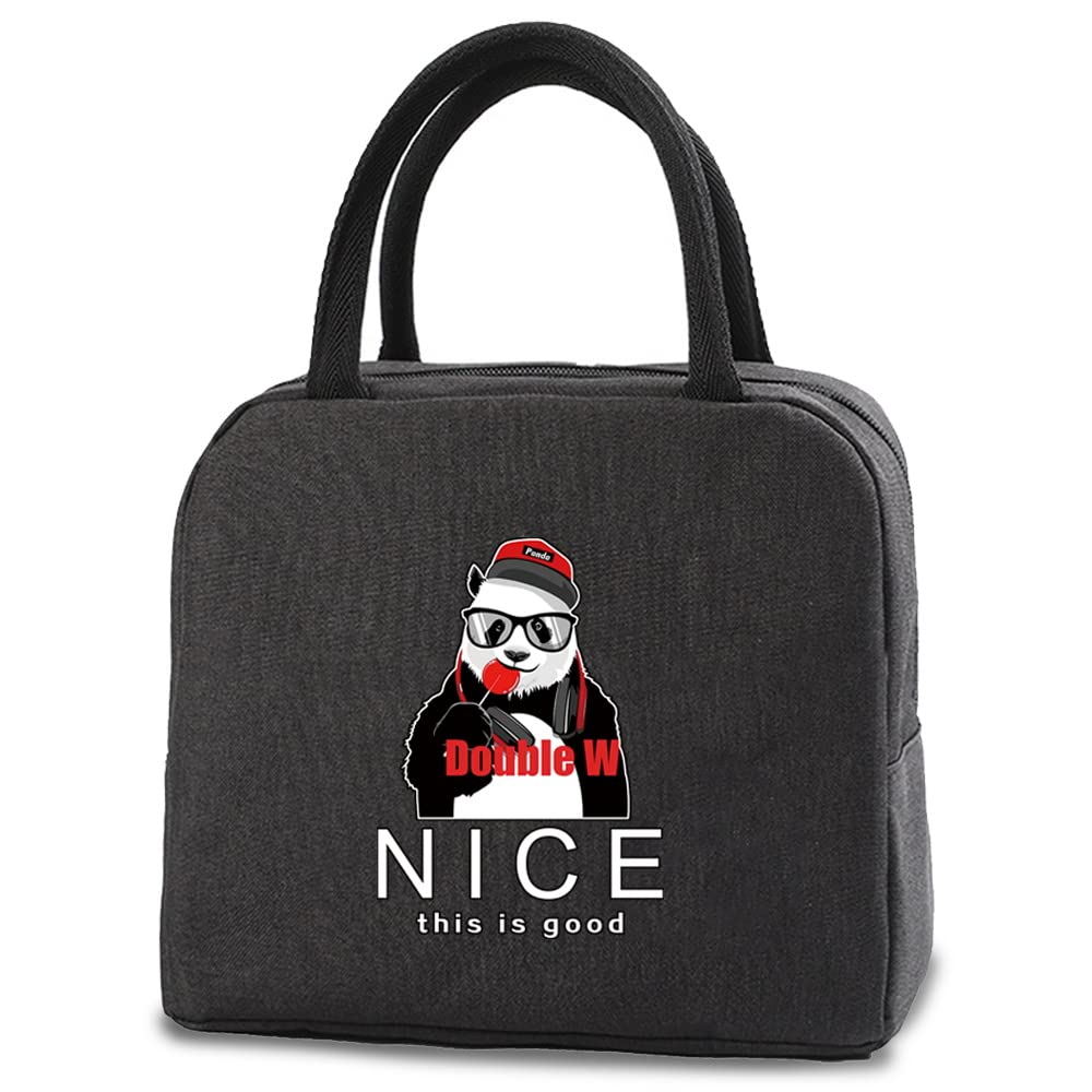 Insulated Lunch Bag Tote Bag for Women Wide Open Insulated Cooler Bag Water-Resistant Thermal Leak-Proof Lunch Organizer for Men Girls Children Outdoor Picnic Work (Nice) — image 1