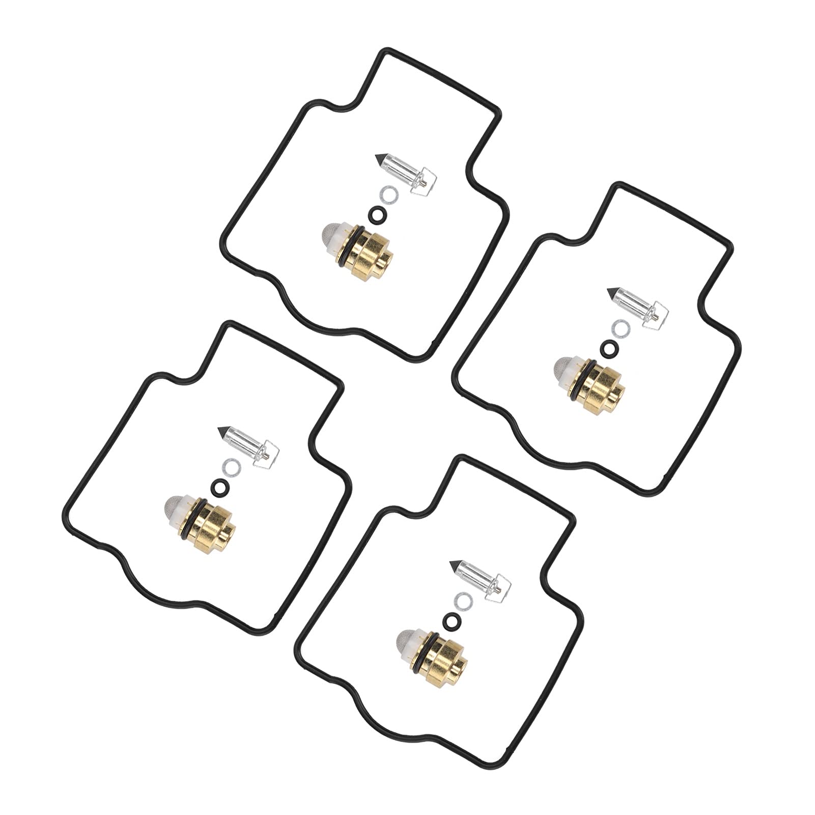 KCHOICE® Carb Rebuild, Metal Rubber Complete Carburetor Repair Kit