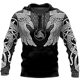 Photo Gallery allmonyba vichingo - il corvo di odino tattoo 3d stampato felpa con cappuccio uomo harajuku moda felpa con cappuccio autunno giacca unisex capispalla Photo Gallery allmonyba vichingo - il corvo di odino tattoo 3d stampato felpa con cappuccio uomo harajuku moda felpa con cappuccio autunno giacca unisex capispalla