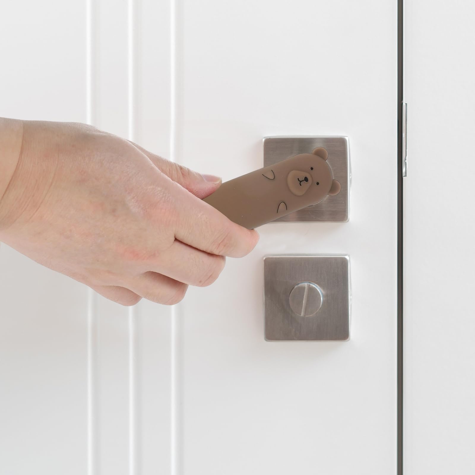 Silicone Door Handle Covers - Protect & Decorate -6 Silicone Door Handle Covers - Protect & Decorate -6