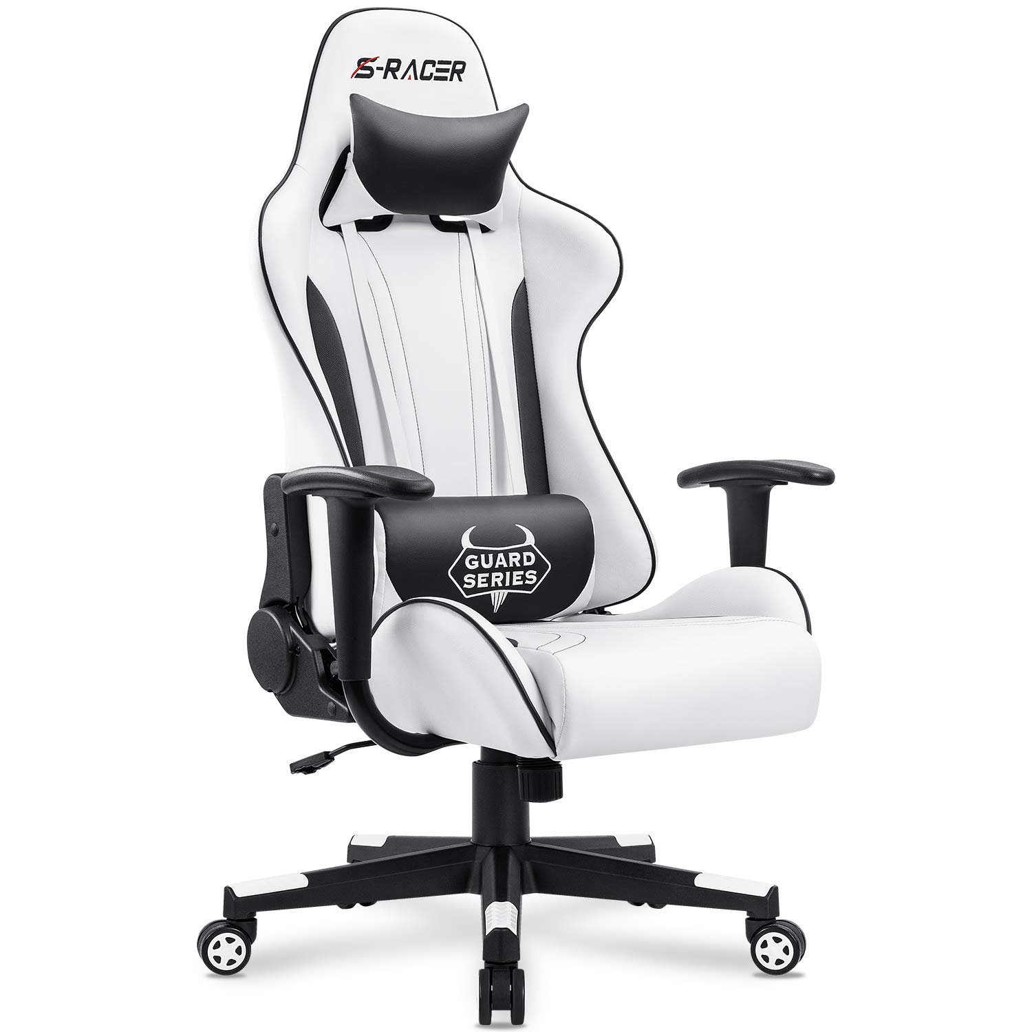 Homall Gaming Chair Office Chair High Back Racing Computer Desk Chair Pu Leather Chair Executive And Ergonomic Swivel Chair With Headrest And Lumbar Support White Amazonin Furniture Homall Gaming Chair Office Chair High Back Racing Computer Desk Chair Pu Leather Chair Executive And Ergonomic Swivel Chair With Headrest And Lumbar Support White Amazonin Furniture