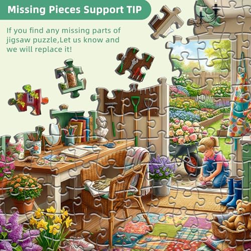 Puzzle con Temática Jardín 3+ Anos miniatura 6