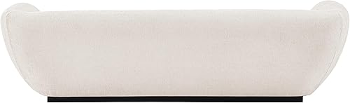 Miniatura 7 de Manhattan Comfort Ulka - Sofá Boucle contemporáneo de 96 pulgadas para sala de estar con marco de madera de pino de alta calidad, base de metal,