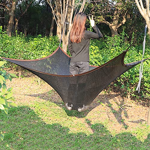 Red de sombra negra resistente y duradera de 7x8 m con cuerda 6