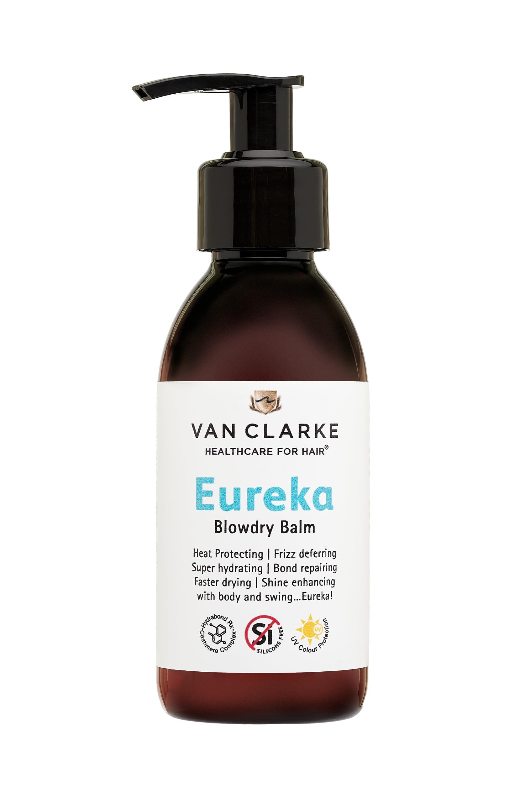 3'''More Inches - Eureka! Blowdry Balm -150ml - Heat protector - Frizz deferring, Super hydrating, Bond repairing, Fast drying, Shine enhancing with body - Haircare by Michael Van Clarke