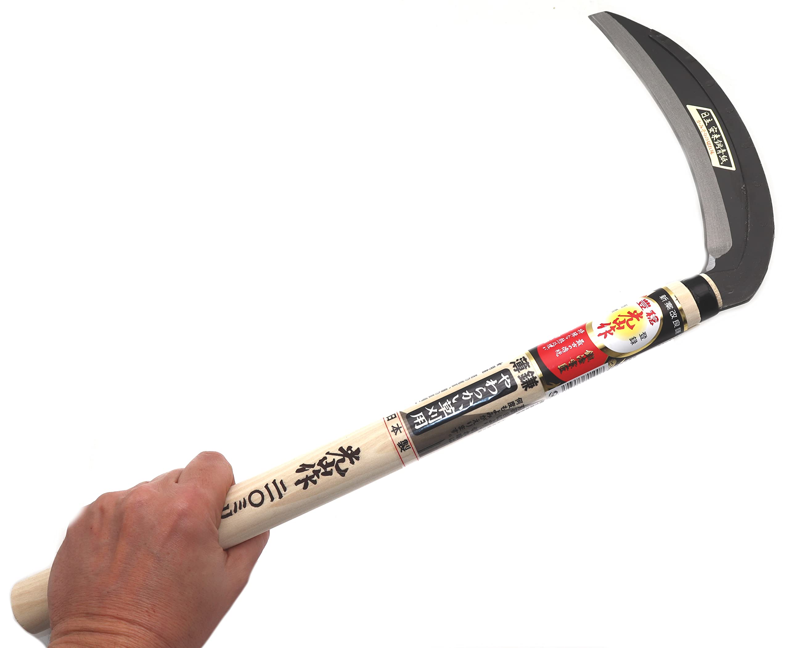 Falcetto Manuale Giapponese In Acciaio SK-5 - Per Raccolta Ortaggi, Diserbo, Potatura - Foto 9