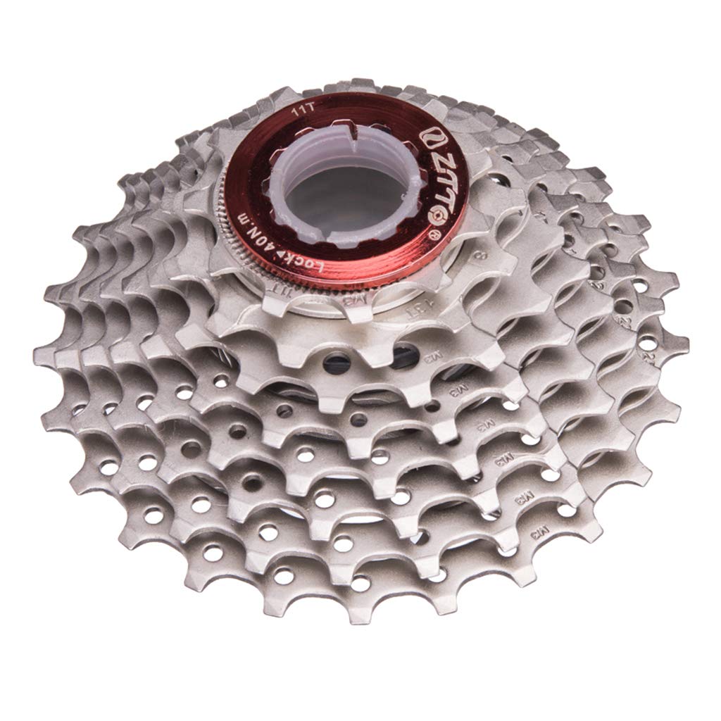 Piñones de acero para bicicleta de montaña MTB de 8 velocidades 11-25T