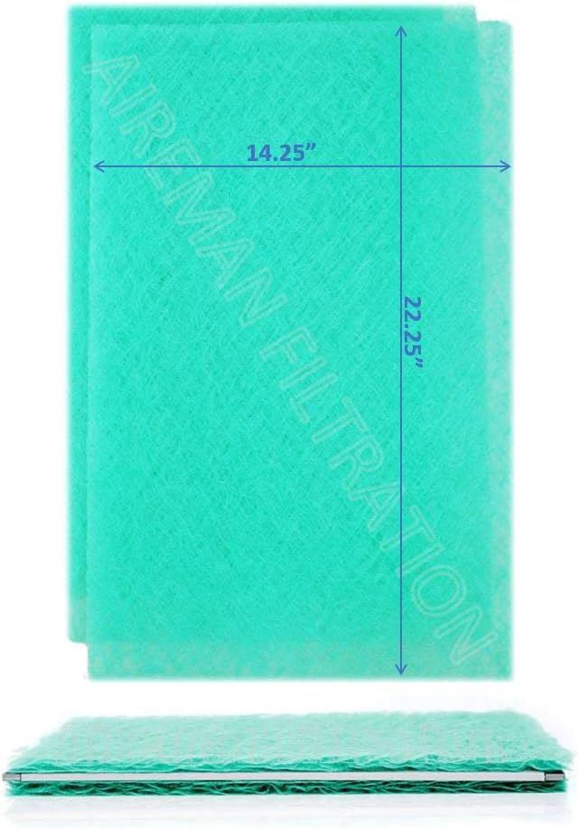 Electronic AC Furnace Air Filter Replacement Pads - 1 Change (16x25x1)