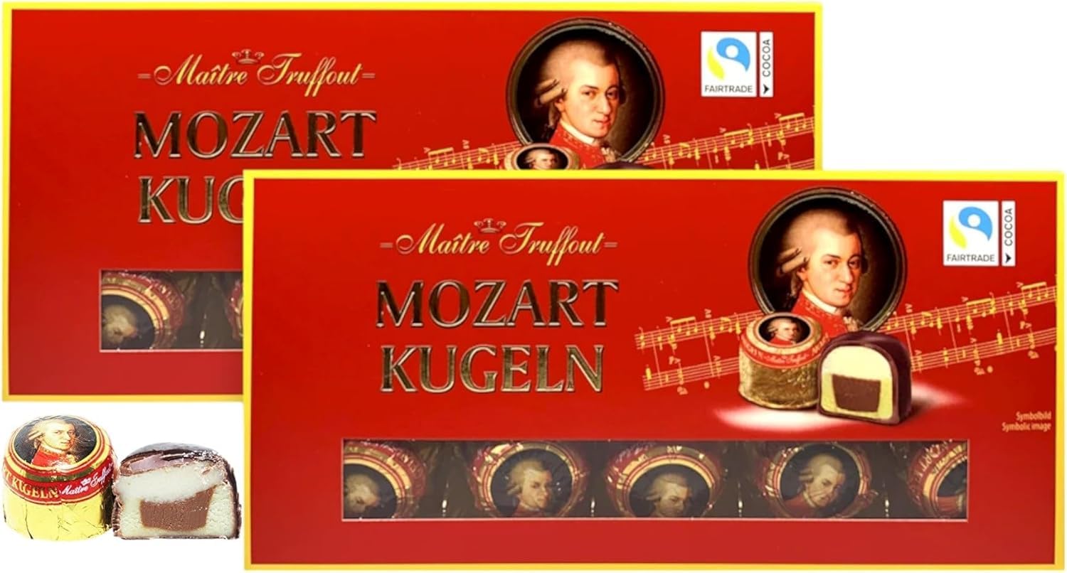Maitre Truffout, Mozart Balls 10pc In Fancy 200g Box (2 pcs)