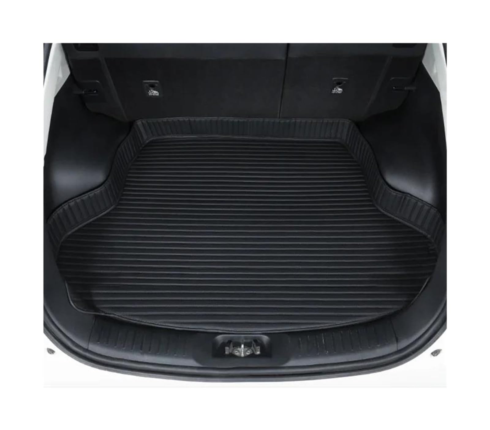 Car Boot Mats For Mitsubishi For ASX RVR 2013 2014 2015 2016 2017 2018 2019 2020 2021 2022 Car Trunk Mats Interior Details HRQCTIM(All black)