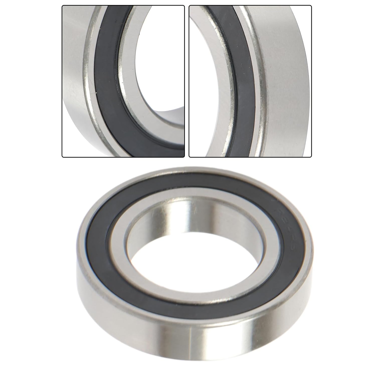 10 Pcs R24-2RS Bearing 1-1/2' x 2-5/8' x 9/16' Double Rubber Seals and Deep Groove Ball Bearing