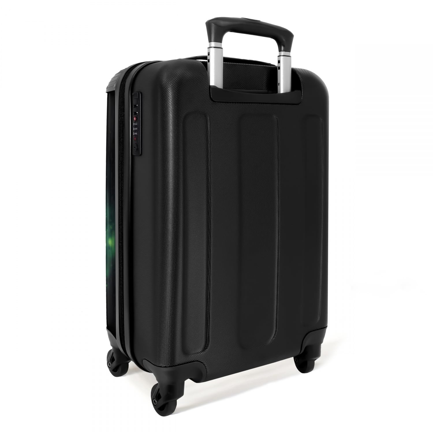 NoBoringSuitcases.com Valigia Bambini, Trolley Bambino, Valigia Personalizzabile, Valigia Per Bambini, Valigia Bambino, Trolley Bambino da Viaggio, Valigia Cabina, 55x40x20 cm (Calcio - Verde scuro)