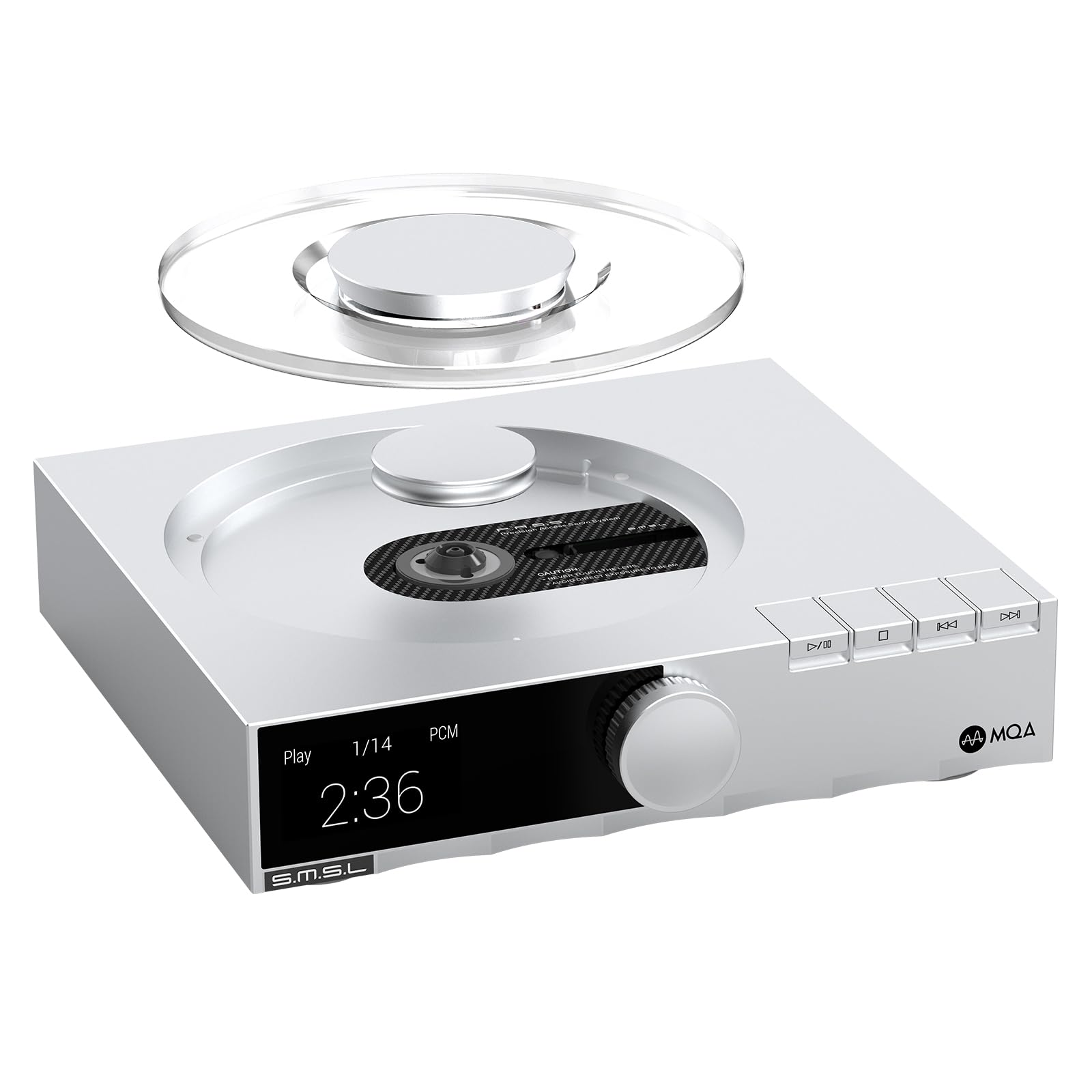 SMSL PL200 T MQA CD Player Self-Developed P.A.S.S. Servo System