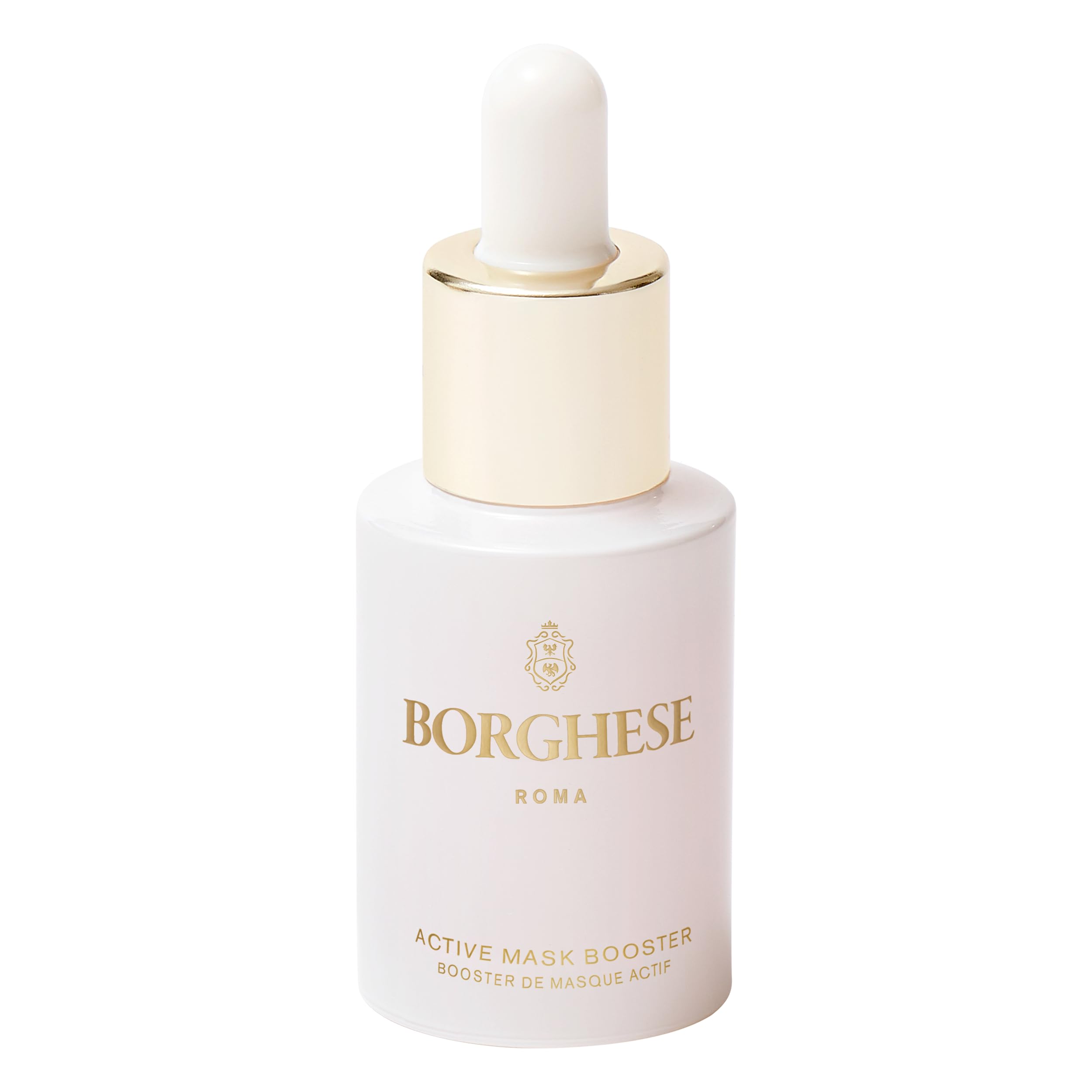 Borghese Active Mask Booster - Pre Face Mask Hydrating Serum for Fine Lines & Wrinkles with Hyaluronic Acid & Soybean Seed Extract, For All Skin Types
