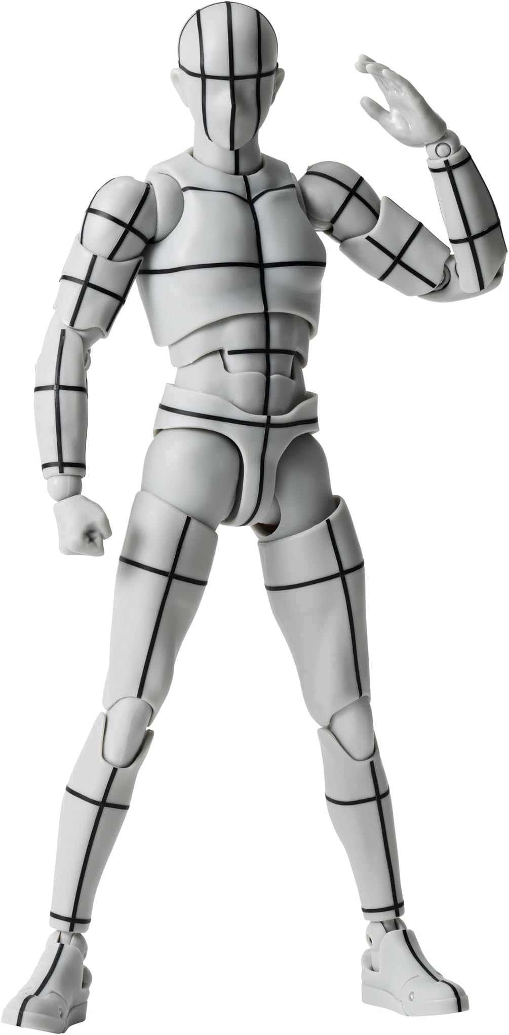 TAMASHII NATIONS - Body-Kun/Body-Chan - Body-Kun -Sports- Edition-Wire Frame- (Gray Color ver.), Bandai Spirits S.H.Figuarts Action Figure