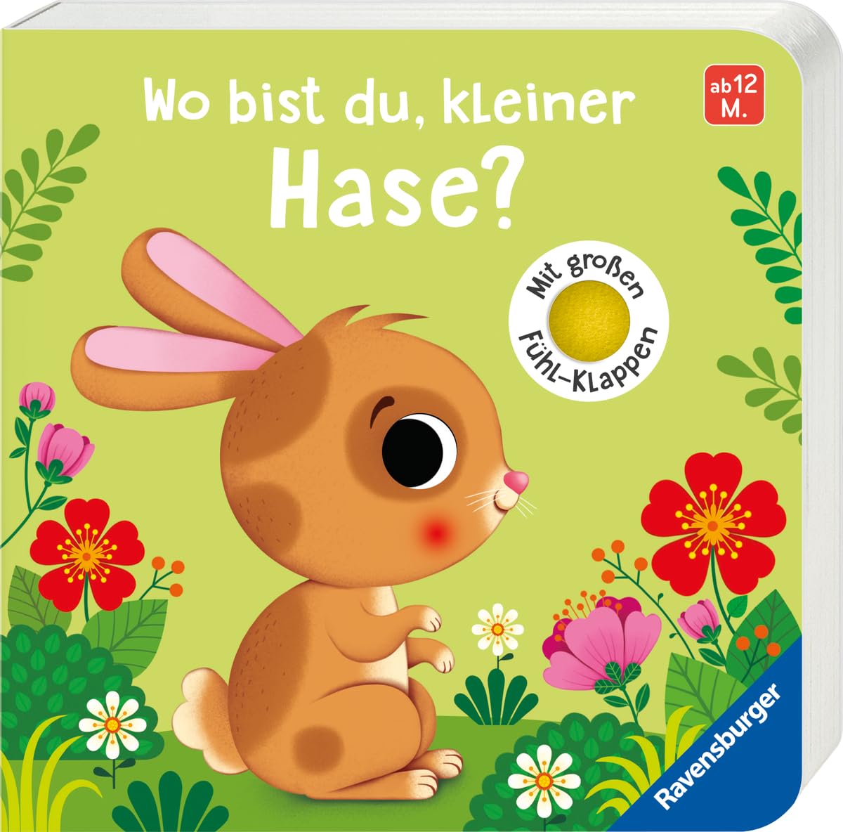 Wo bist du, kleiner Hase?: Mit großen Fühl-Klappen