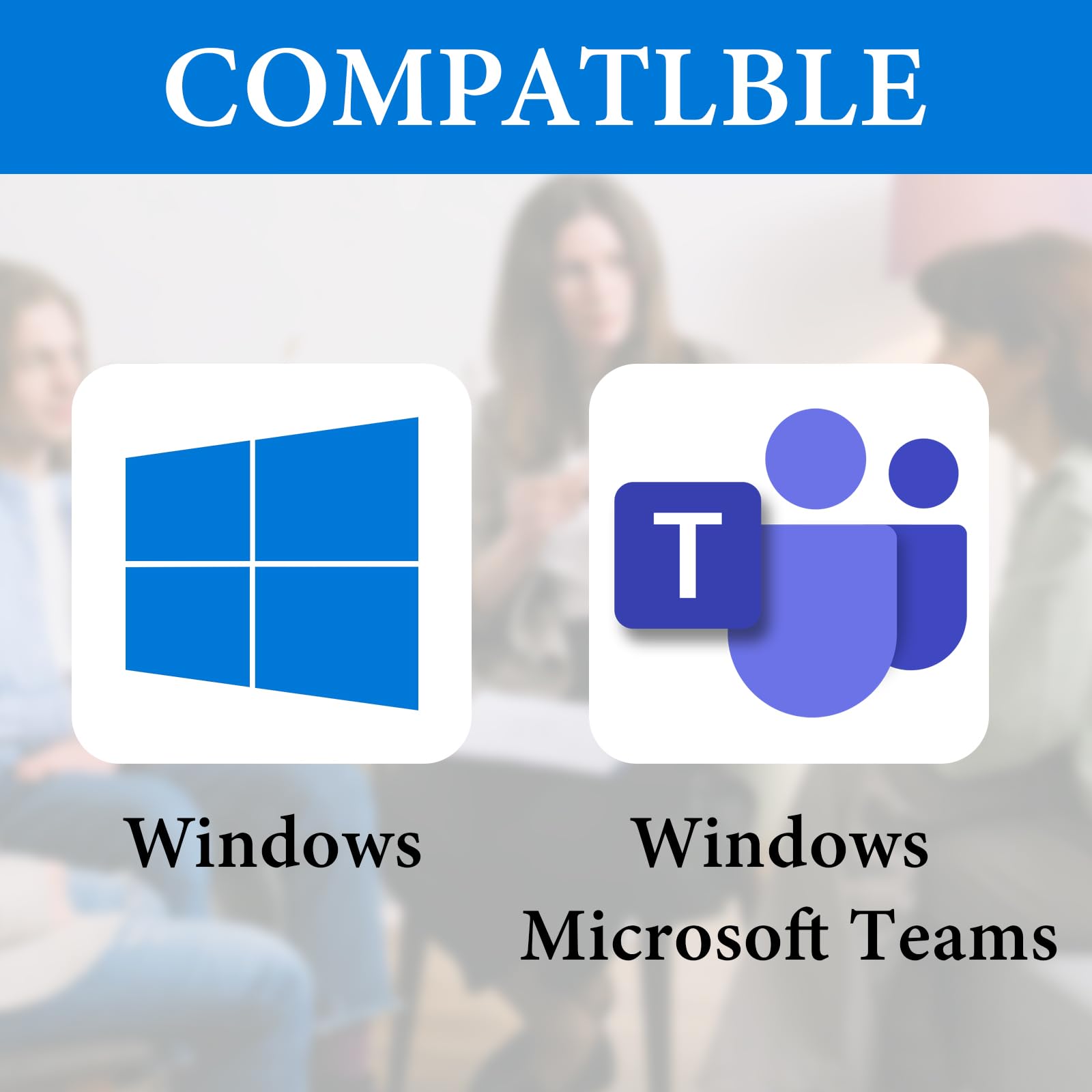 Geekria RGB Meeting-Mute-Controller kompatibel mit Windows & Microsoft Teams App, Mikrofon stumm/laut, Video an/aus, mechanische Tastaturtasten für Online-Kurs, Konferenz (Schwarz)