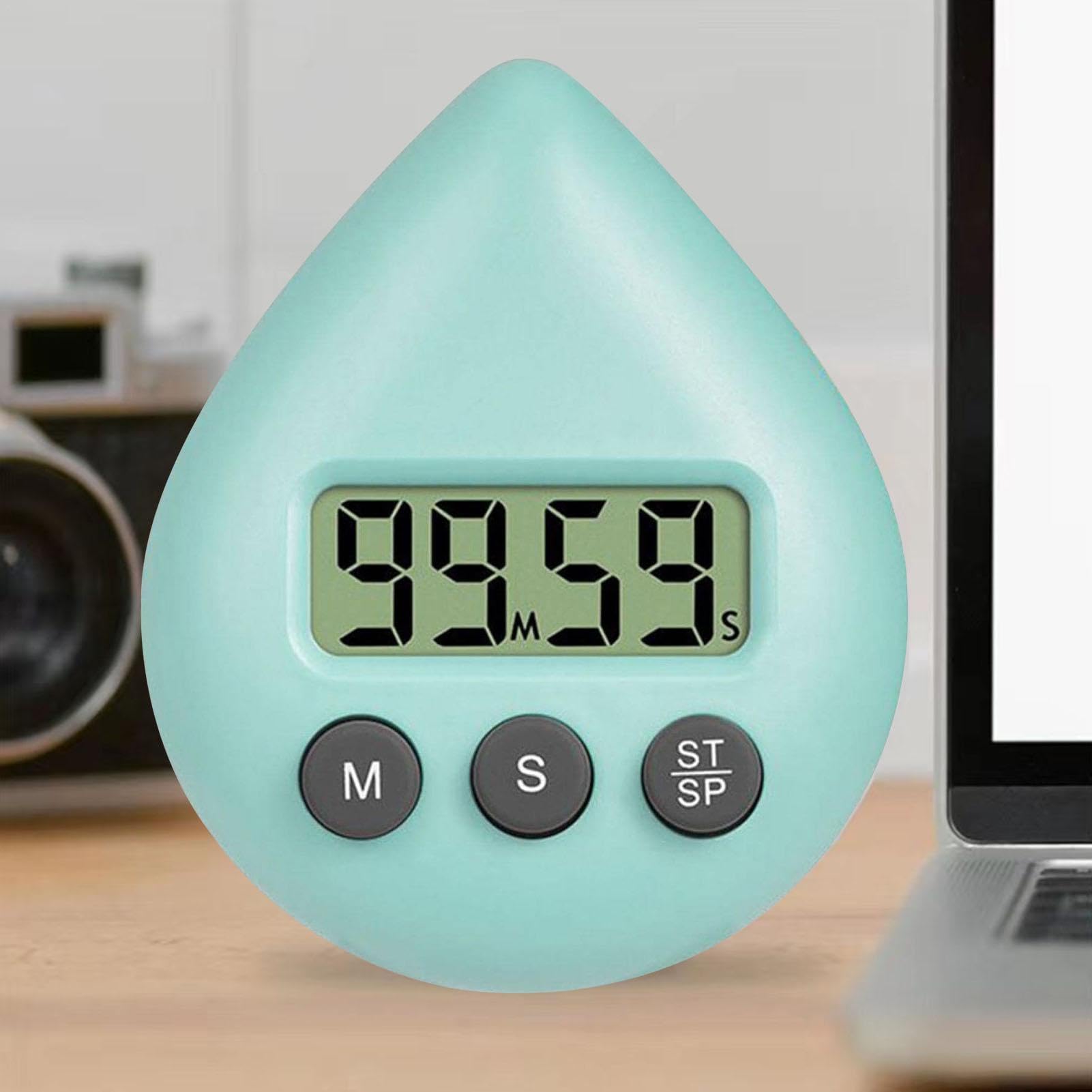 Nubamzy Timer voor kinderen, waterdicht, kleine timers, digitaal
