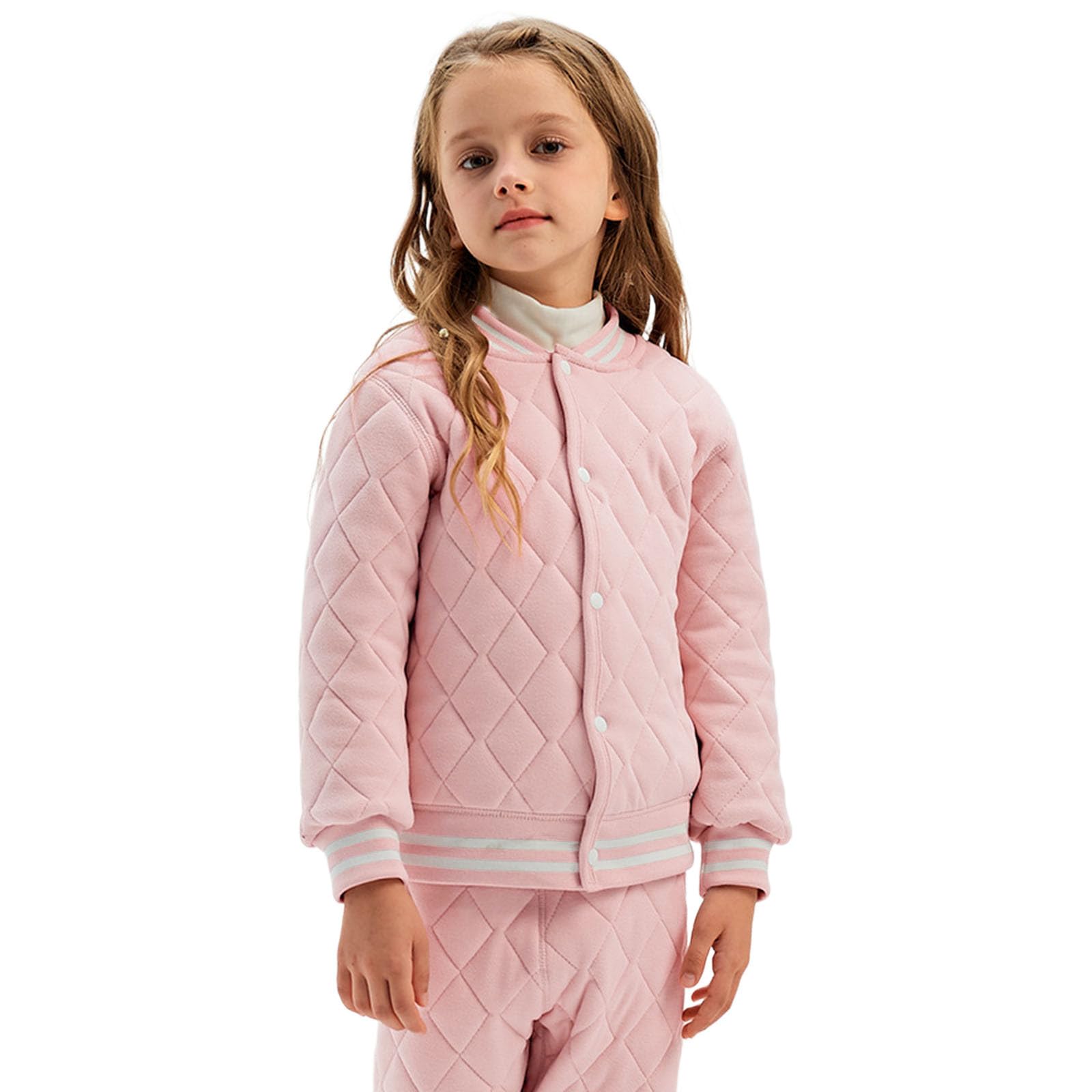 Chaqueta Acolchada para niños, Abrigo Aislante de otoño e Invierno, Ropa de Abrigo cómoda y Elegante para la Escuela y el Juego, con Capucha Desmontable, Cremallera Reflectante.