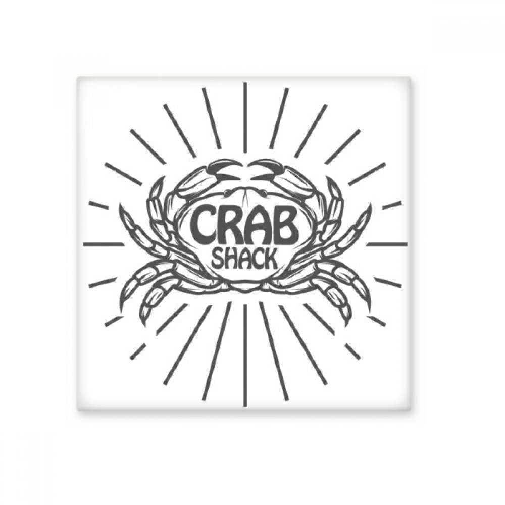 Carrelage crabe sketch marine en céramique brillante pour mur de salle de bain cuisine