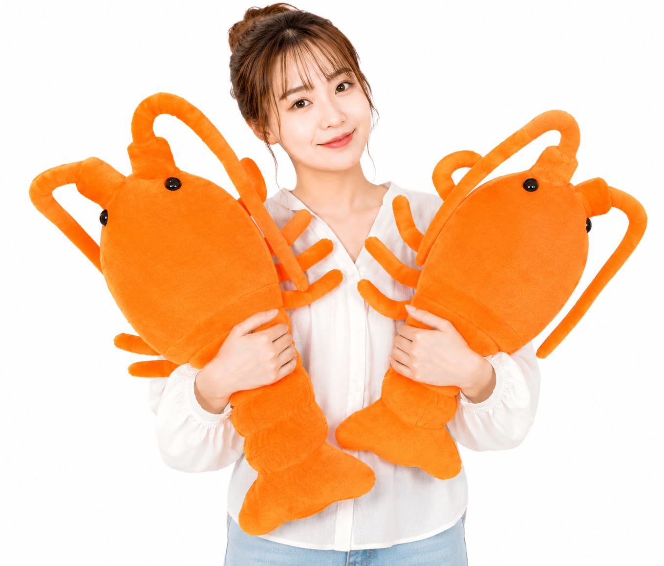 Amazon.co.jp: 【dokidoki】エビ 伊勢海老 車エビ ぬいぐるみ 大きい